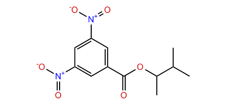 3-Methylbutan-2-yl 3,5-dinitrobenzoate